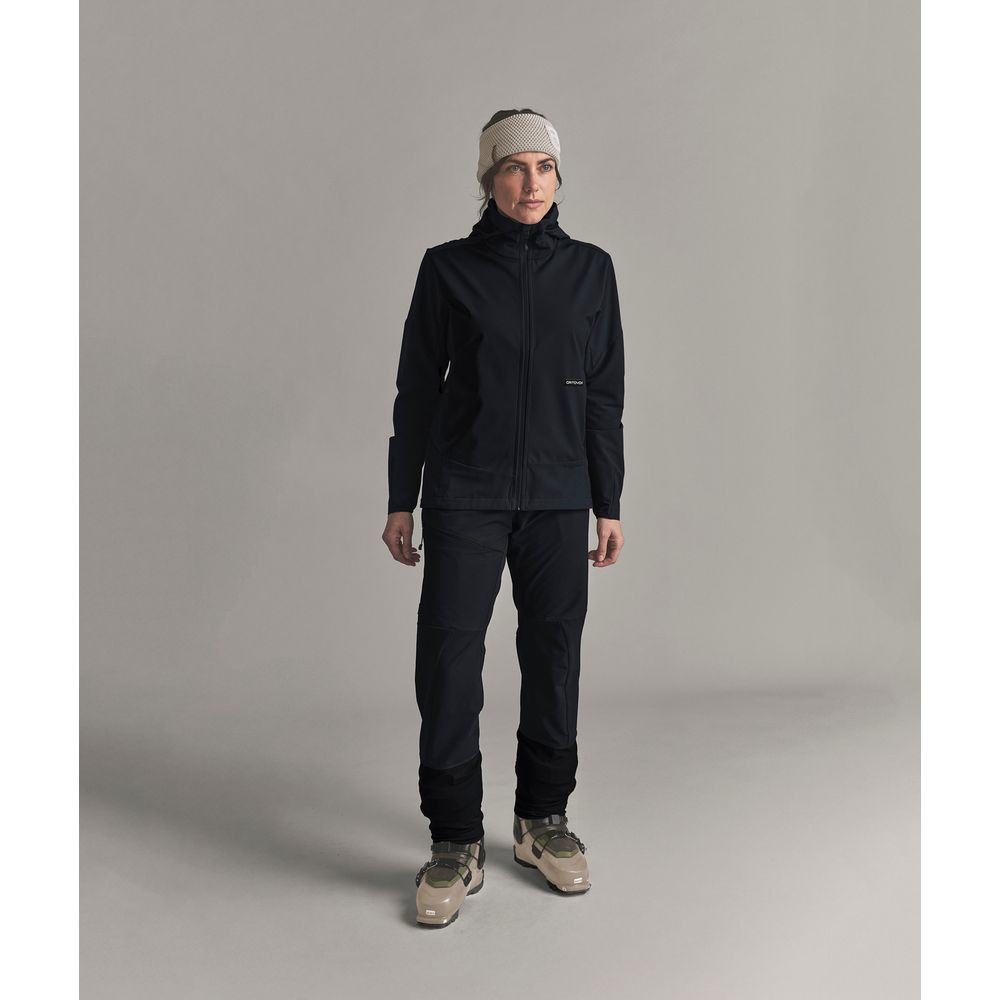 Ortovox Ortler Softshell Pants W Skitourenhose Damen black-raven Produktbild 2