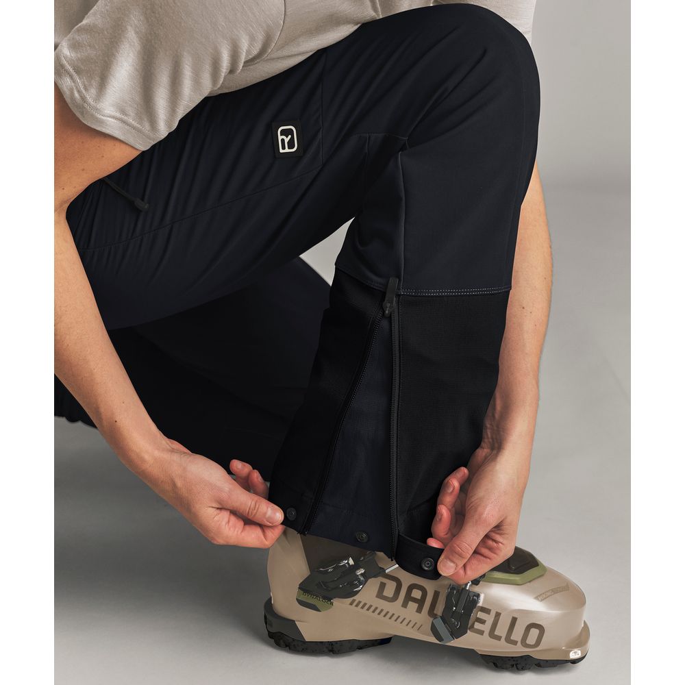 Ortovox Ortler Softshell Pants W Skitourenhose Damen black-raven Produktbild 8
