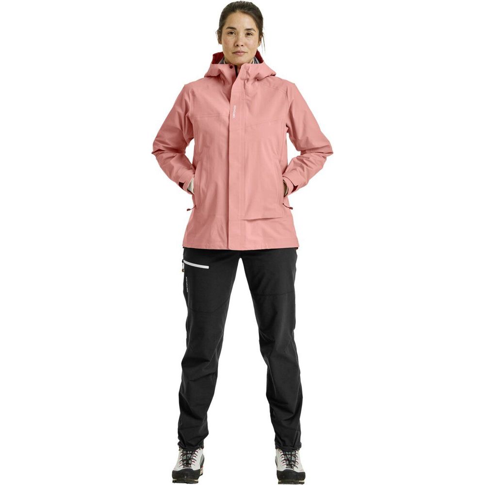 Ortovox Seceda 3L Damen Hardshelljacke arctic grey Produktbild 2