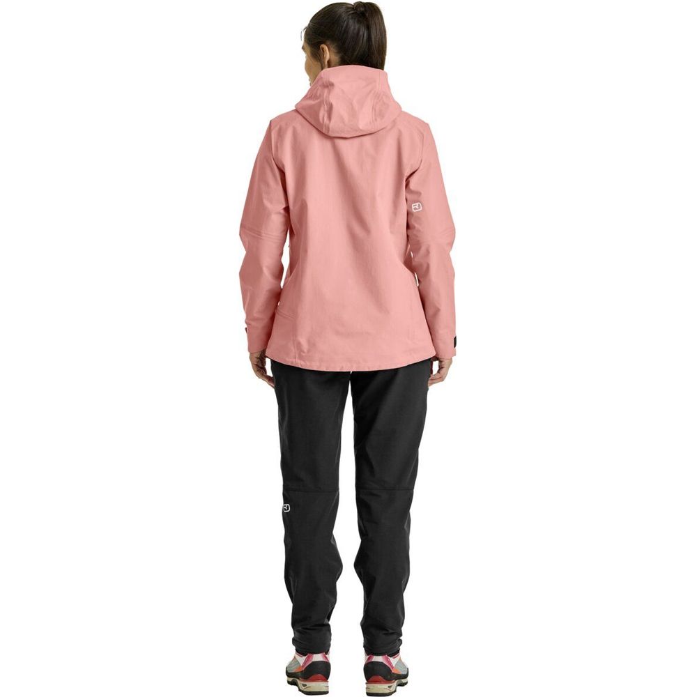 Ortovox Seceda 3L Damen Hardshelljacke arctic grey Produktbild 3