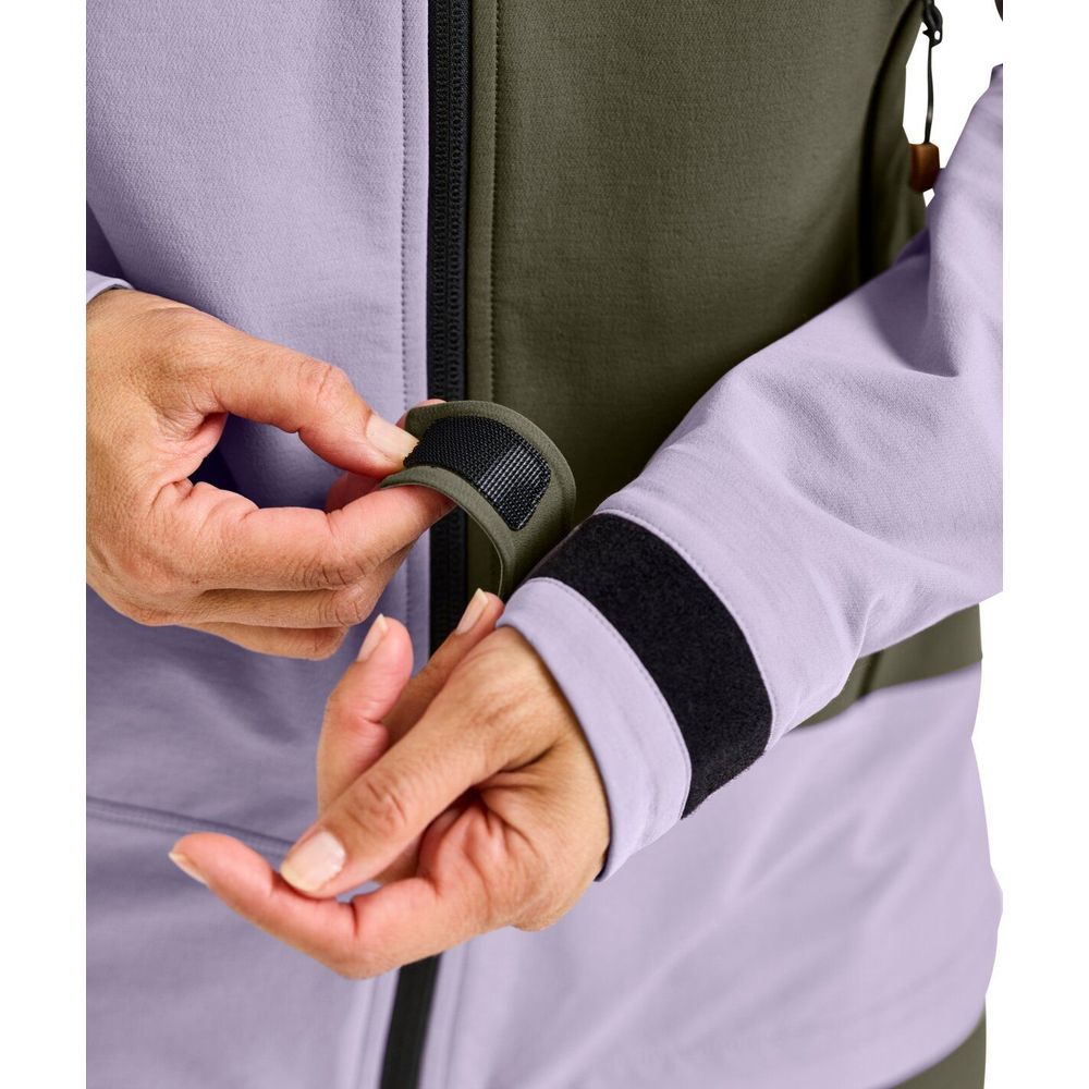 Ortovox Seceda Damen Softshelljacke glacier grey Produktbild 5