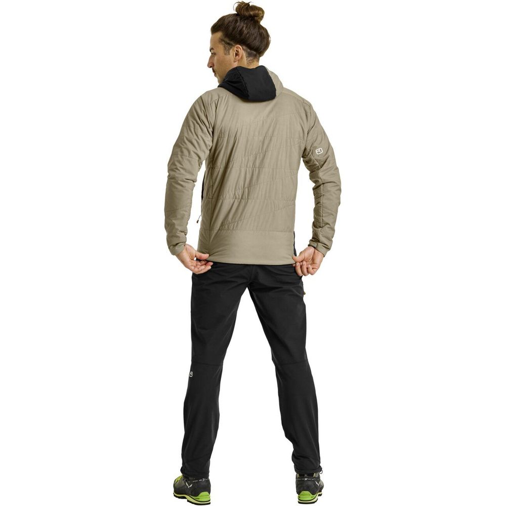 Ortovox Swisswool Piz Duan Isolationsjacke Herren grey sand Produktbild 4