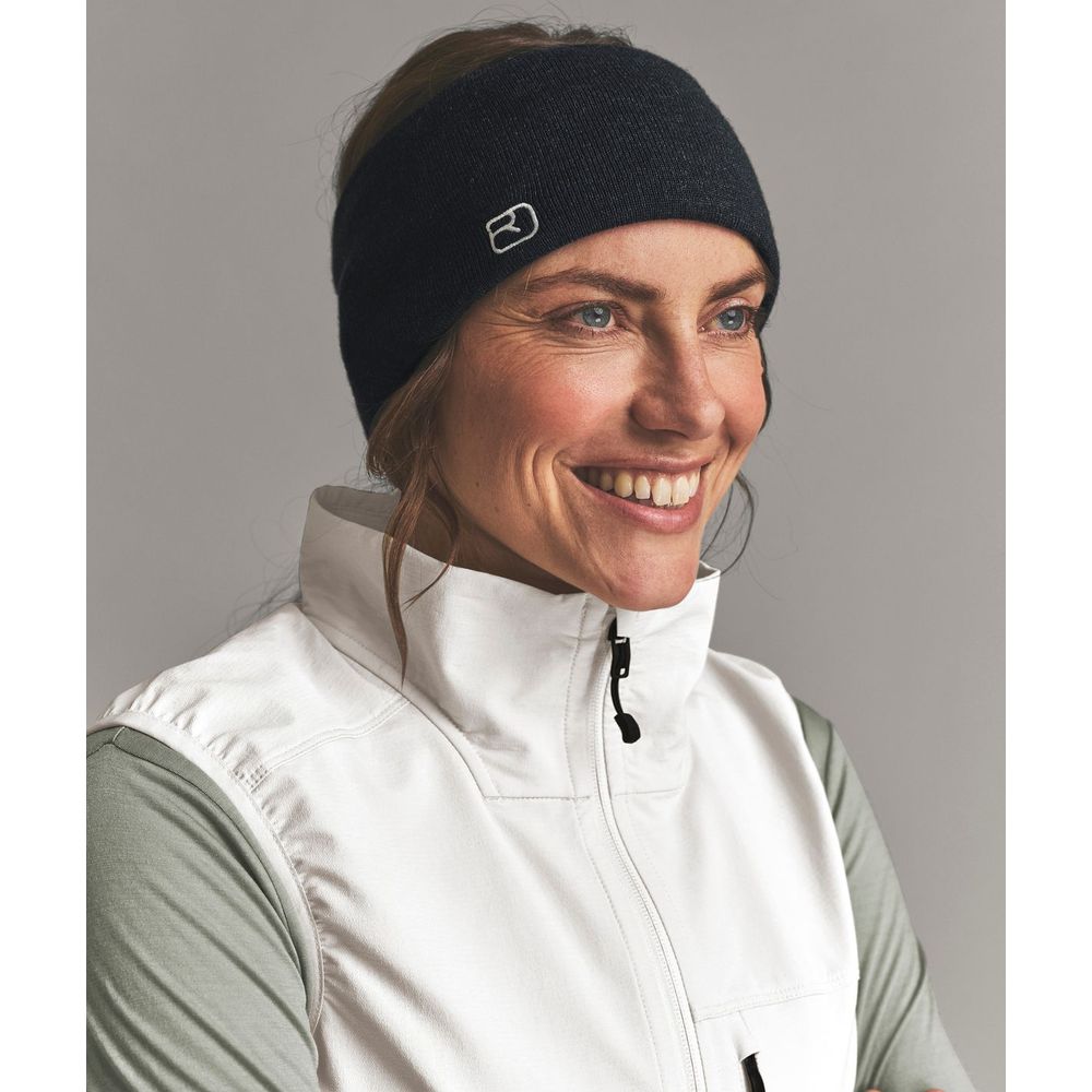Ortovox Wonderwool Headband Stirnband black-raven-blend Produktbild 2