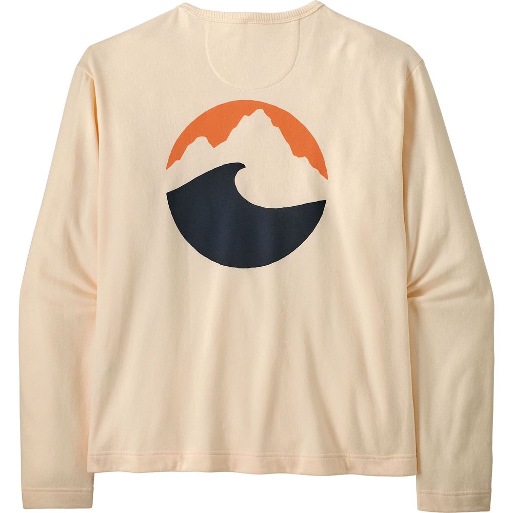 Patagonia Applied Imagination Wildrise Crew Herren Longsleeve nat Produktbild 0