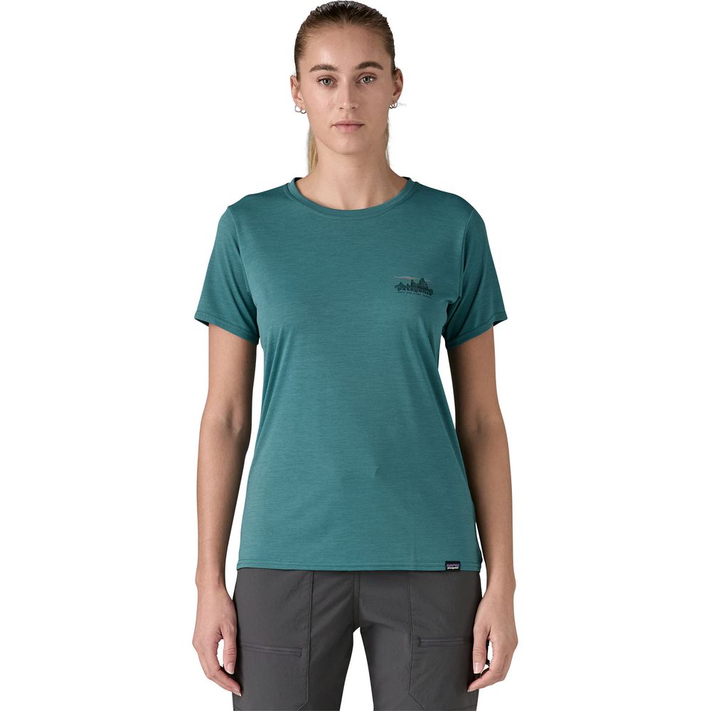 Patagonia Cap Cool Daily Graphic Damen T-Shirt Graphic Shirt skwx Produktbild 1