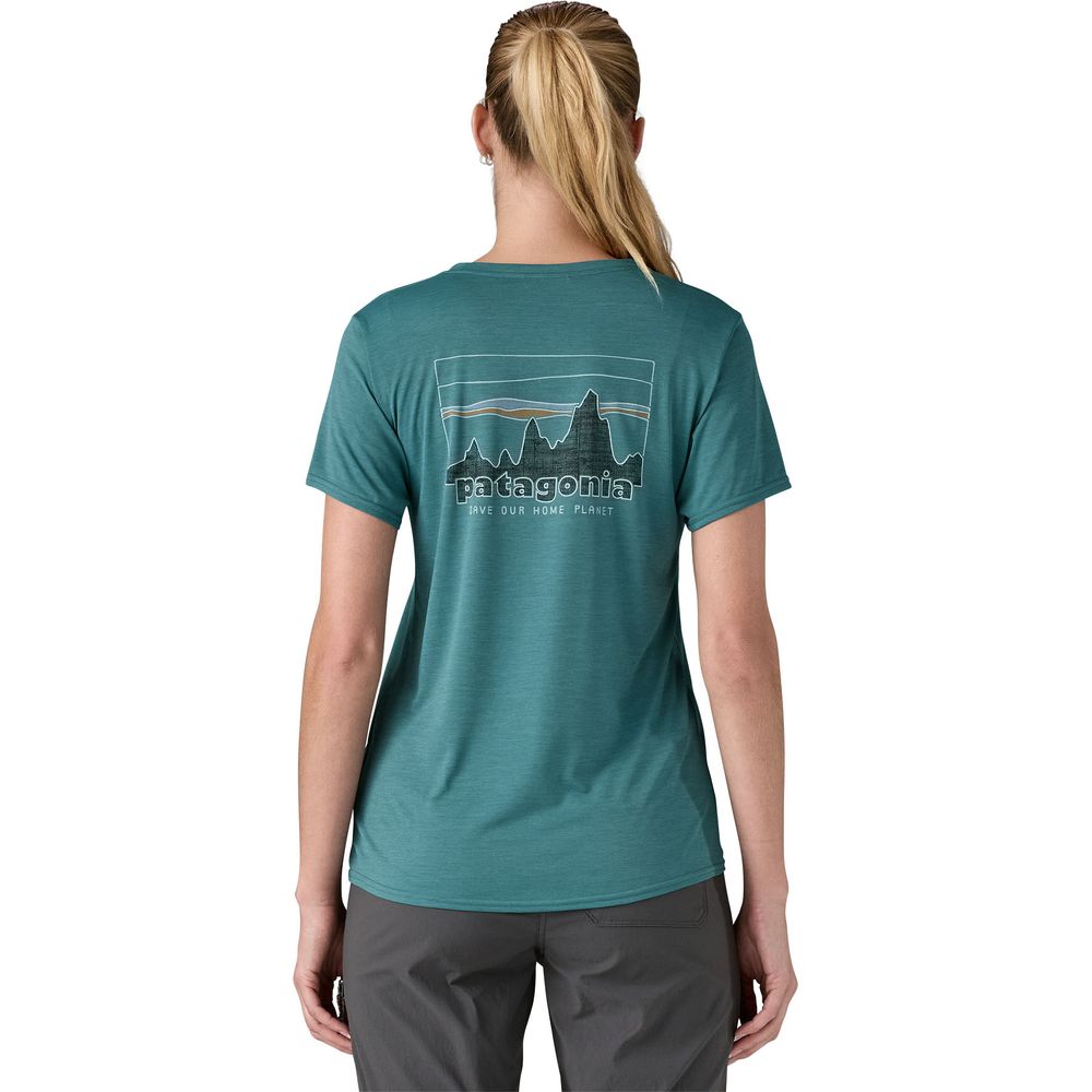 Patagonia Cap Cool Daily Graphic Damen T-Shirt Graphic Shirt skwx Produktbild 2