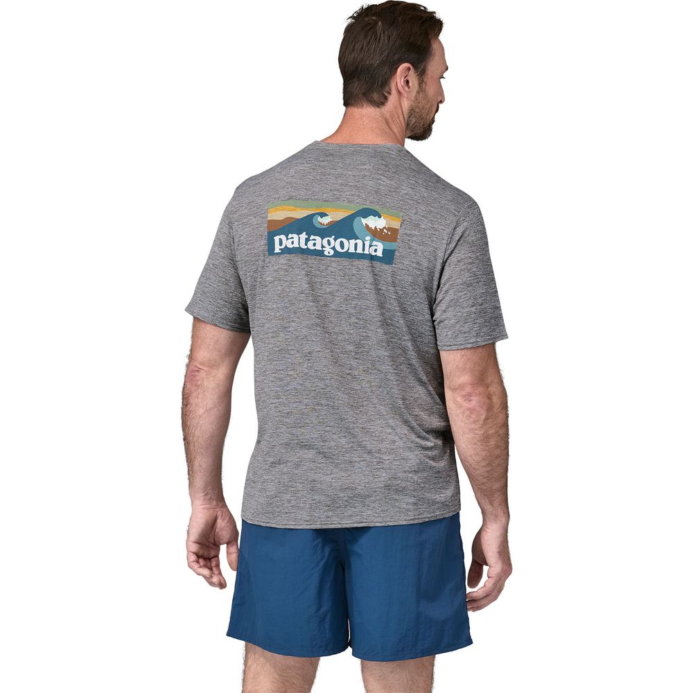 Patagonia Cap Cool Daily Graphic Shirt - Waters Herren T-Shirt blaf Produktbild 4