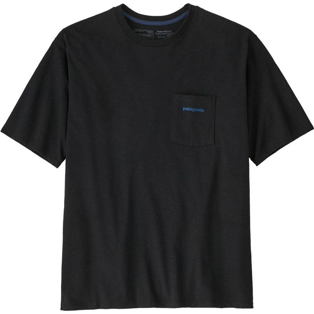 Patagonia M's Boardshort Logo Pocket Responsibili Herren T-Shirt ink black Produktbild 4