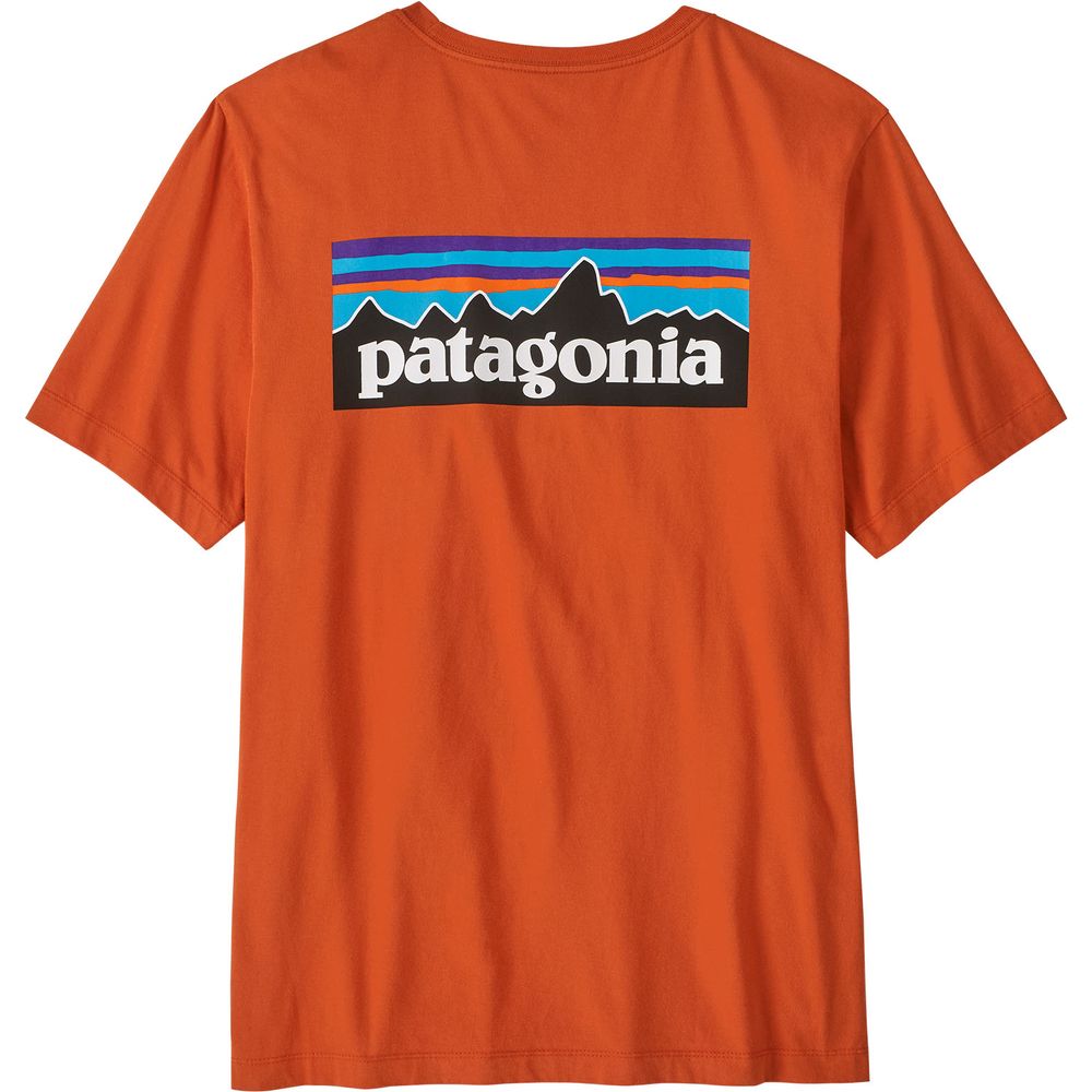 Patagonia M's P-6 Logo Herren T-Shirt coal orange Produktbild 0