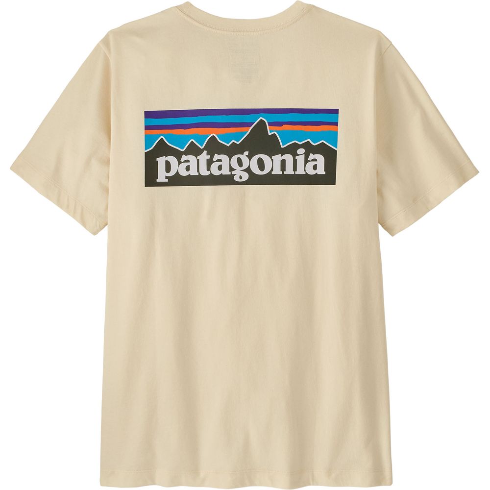 Patagonia M's P-6 Logo Herren T-Shirt undyed natural Produktbild 0