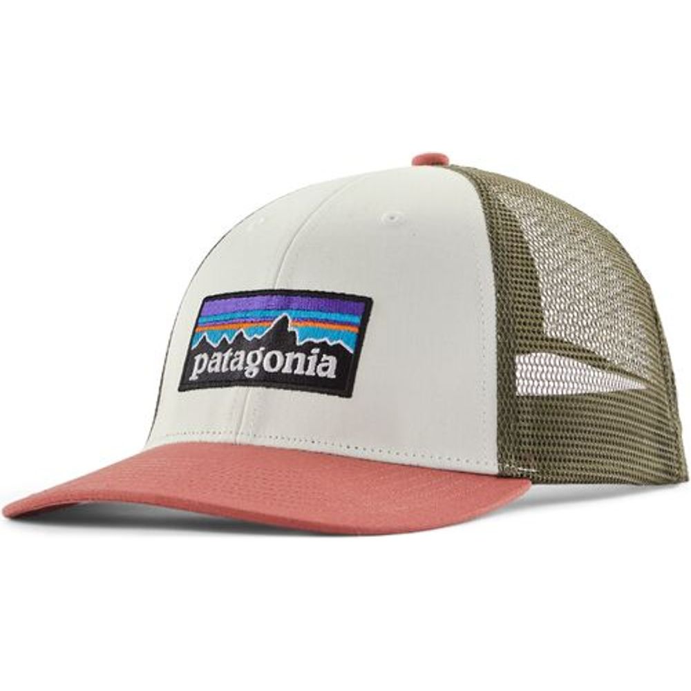 Patagonia P-6 Logo Lopro Trucker Cap birch white Produktbild 0