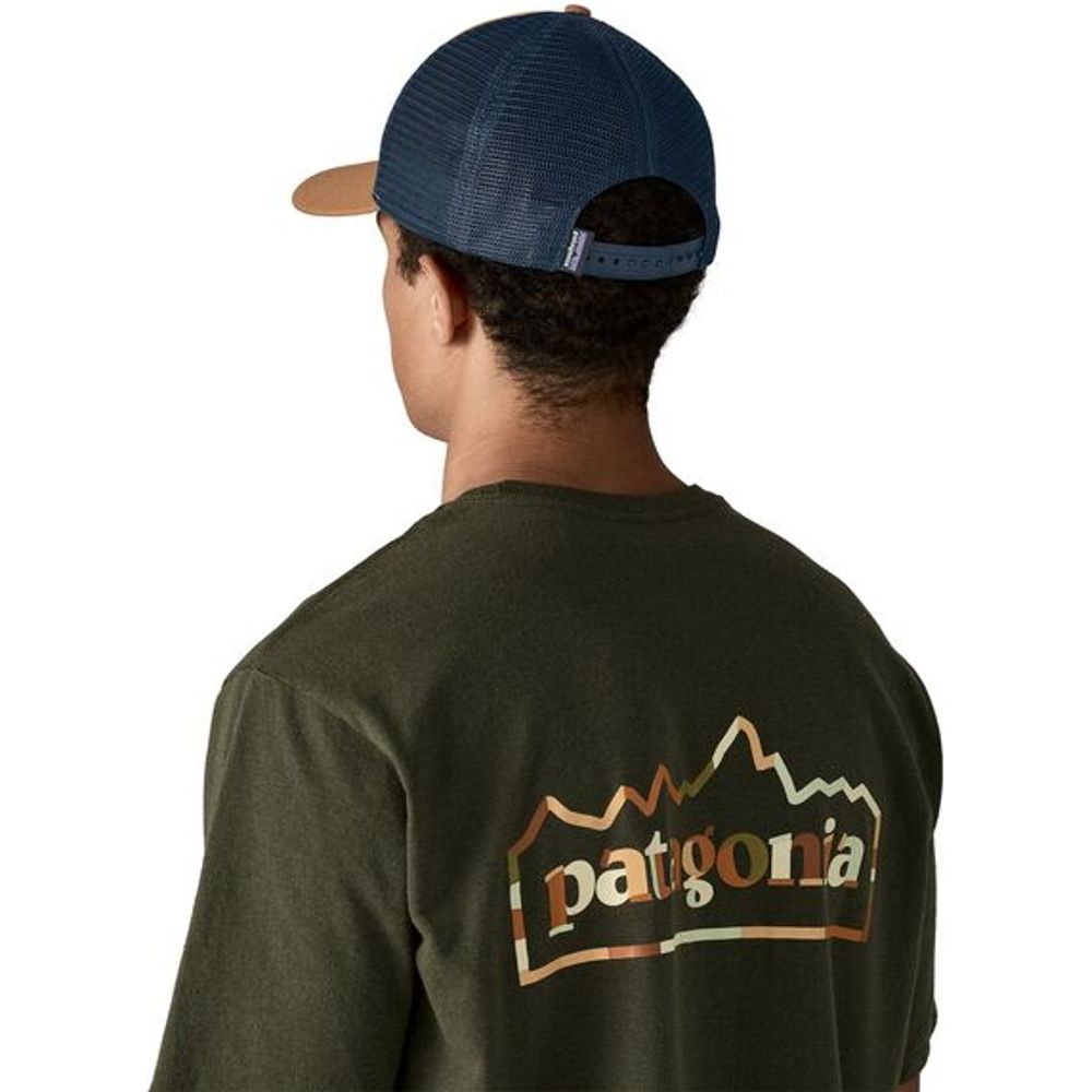 Patagonia P-6 Logo Lopro Trucker Cap talon gold Produktbild 2