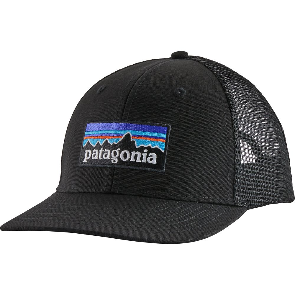 Patagonia P-6 Logo Trucker Cap black Produktbild 0
