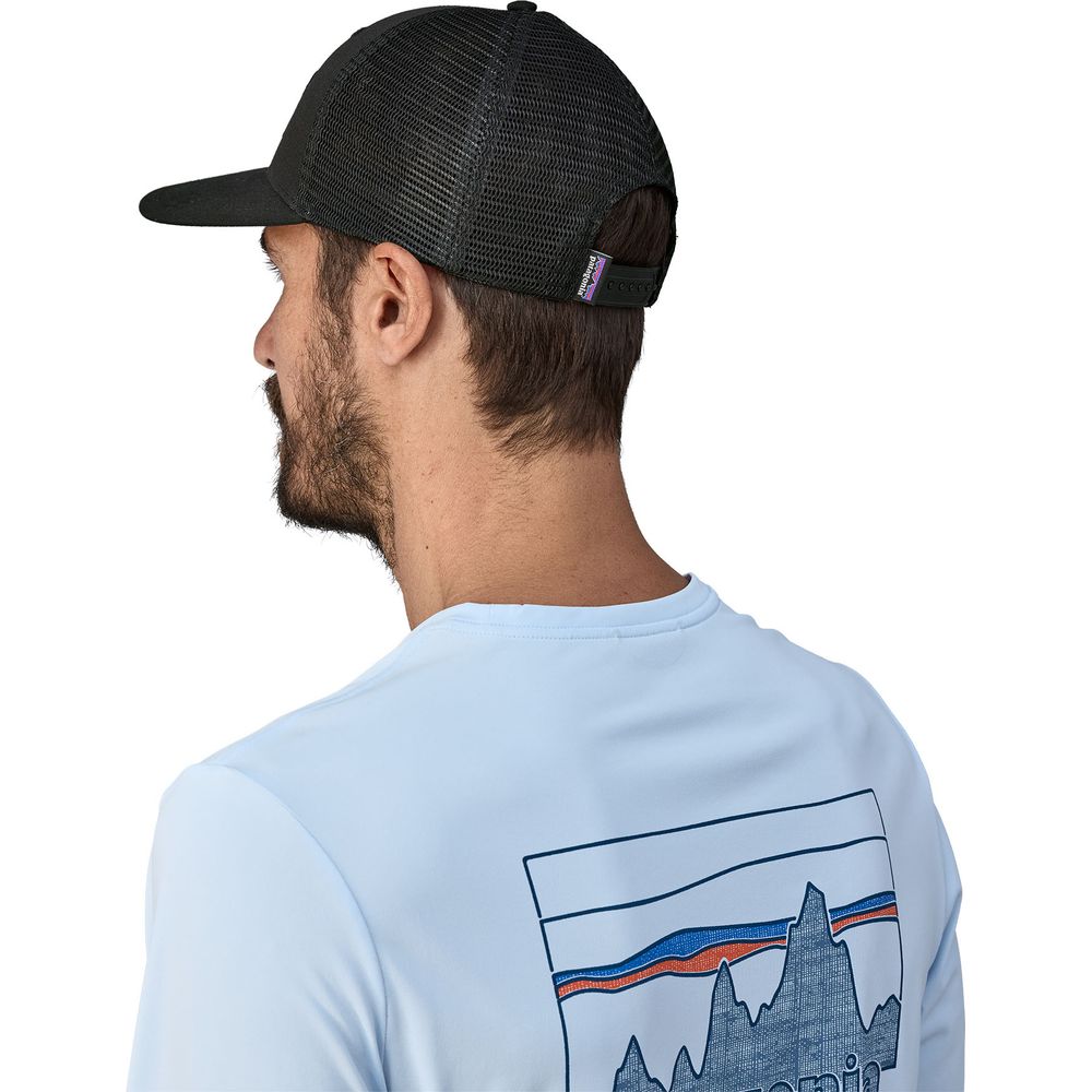 Patagonia P-6 Logo Trucker Cap black Produktbild 6