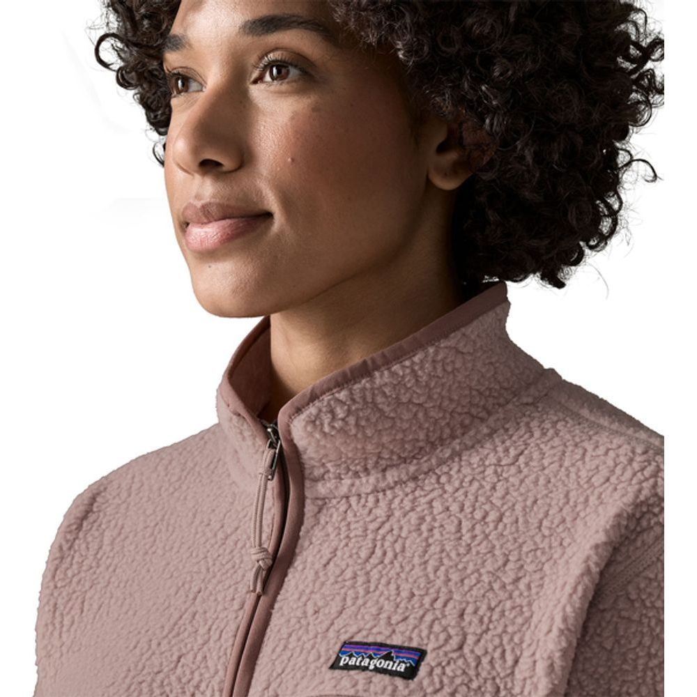 Patagonia Retro Pile Marsupial Half-Zip Fleecepullover Damen stingray-mauve Produktbild 3
