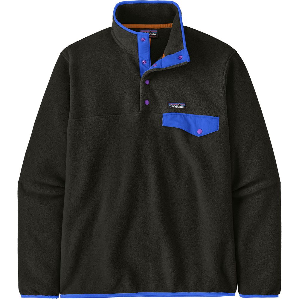Patagonia Synch Snap-T Midlayer Herren black / p6 / blue Produktbild 0