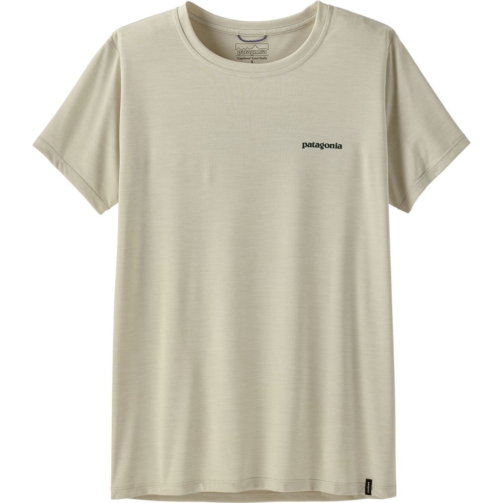 Patagonia W’s Capilene Cool Daily Damen Funktionsshirt - Boardshort Logo dyno white Produktbild 0