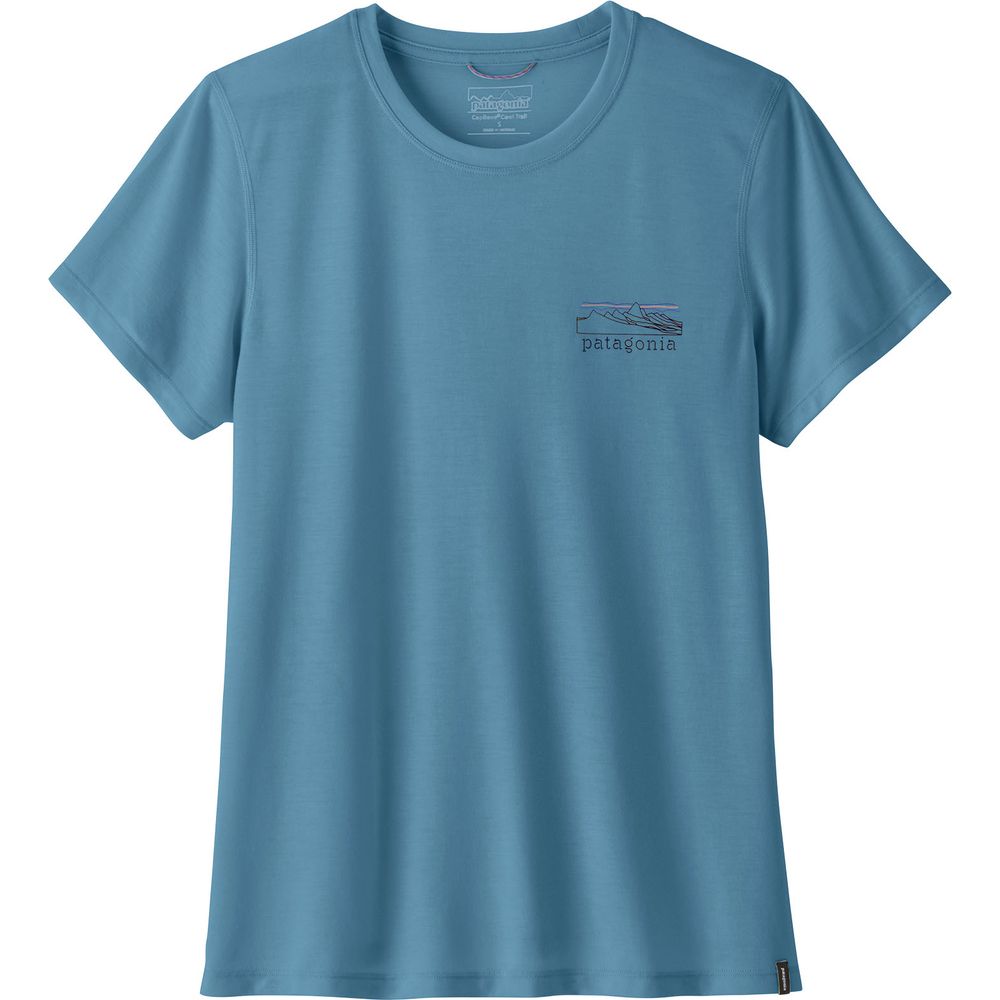 Patagonia W's Capilene Cool Trail Damen T-Shirt - Stratapeaks shore blue Produktbild 0