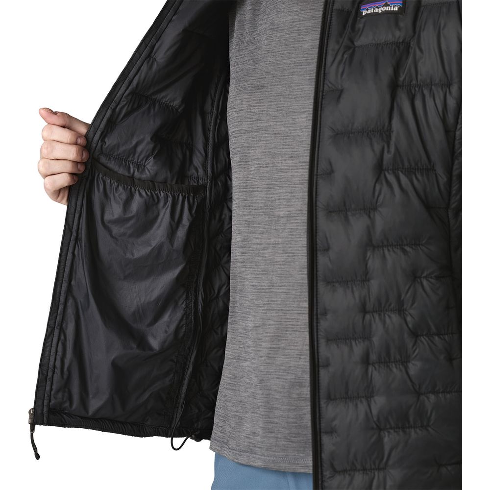 Patagonia W´s Micro Puff Hoody Damen Isolationsjacke black Produktbild 5