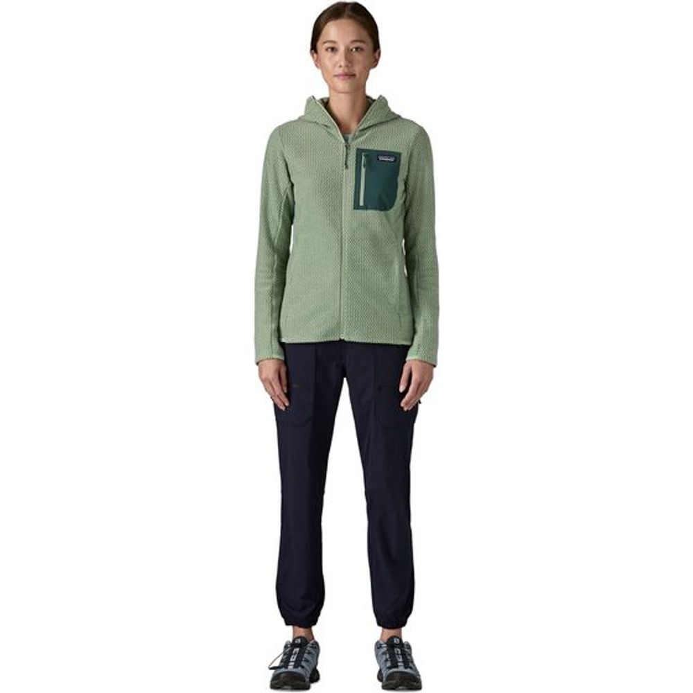 Patagonia W's R1 Air Full-zip Hoody Damen Fleecejacke ellwood green Produktbild 3