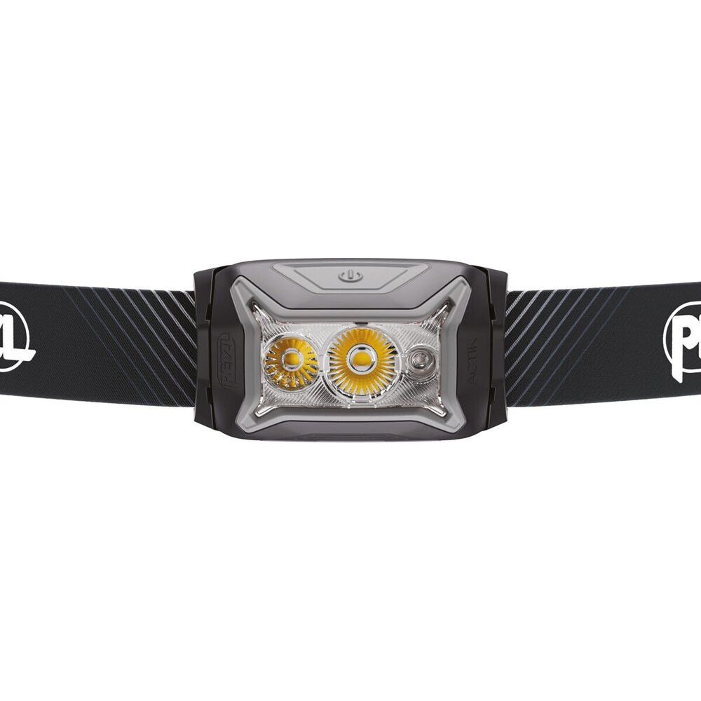 Petzl Actik Core 600 Lumen Stirnlampe grau Produktbild 1