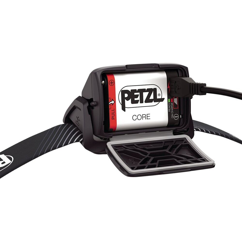 Petzl Actik Core 600 Lumen Stirnlampe grau Produktbild 4
