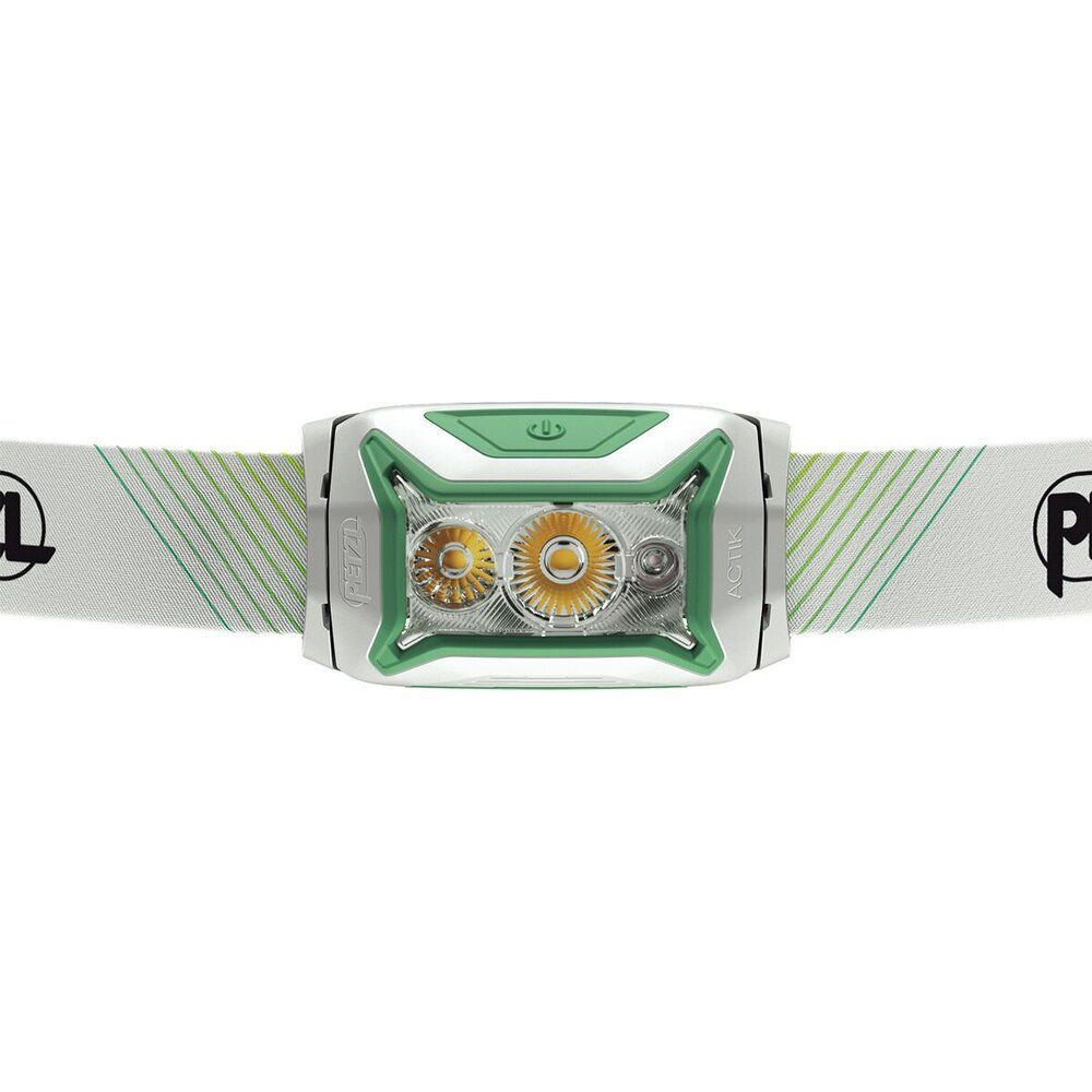 Petzl Actik Core 600 Lumen Stirnlampe grün Produktbild 1