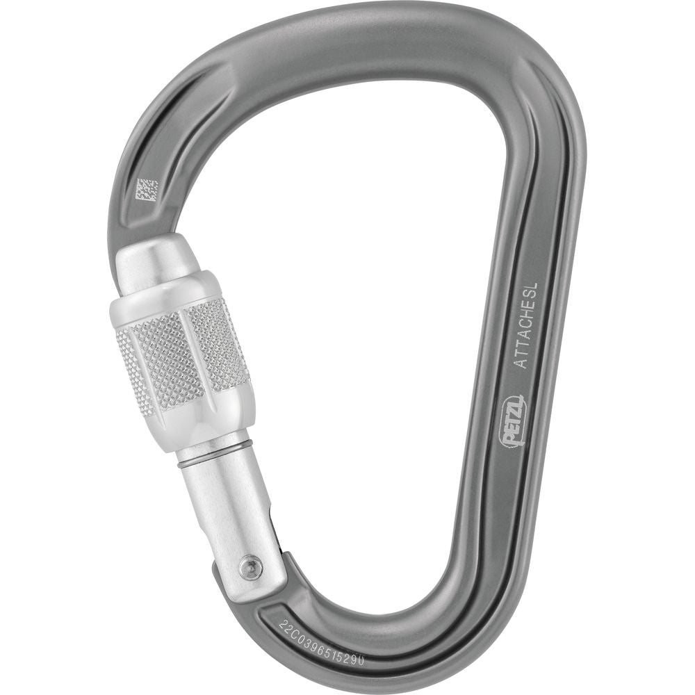 Petzl Attache Screw-lock Schraubkarabiner gray Produktbild 0
