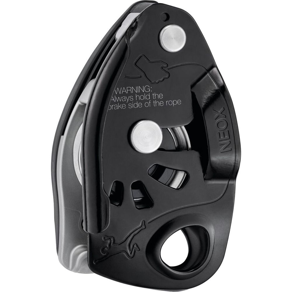 Petzl Neox Halbautomat Sicherungsgerät schwarz Produktbild 0