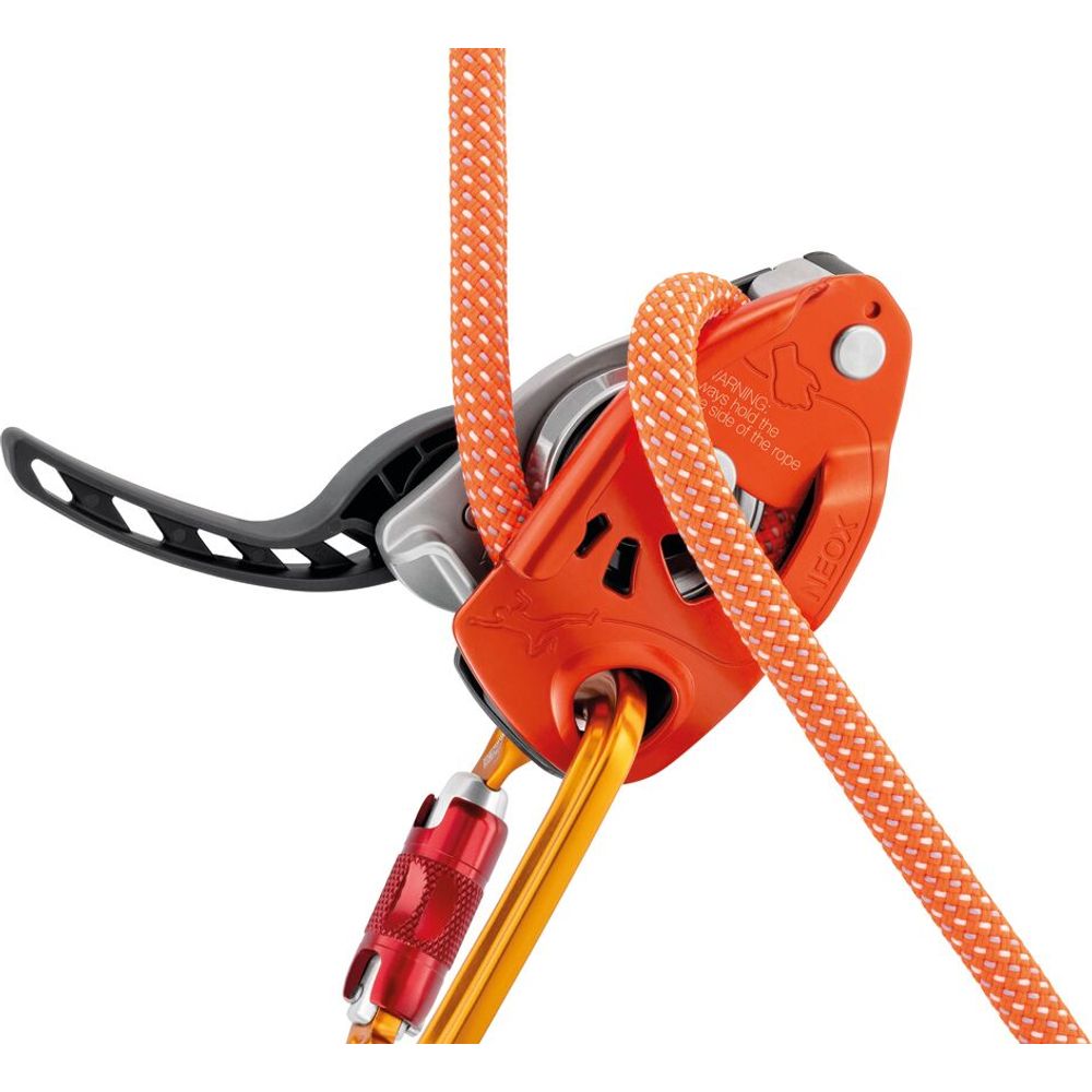 Petzl Neox Halbautomat Sicherungsgerät schwarz Produktbild 3