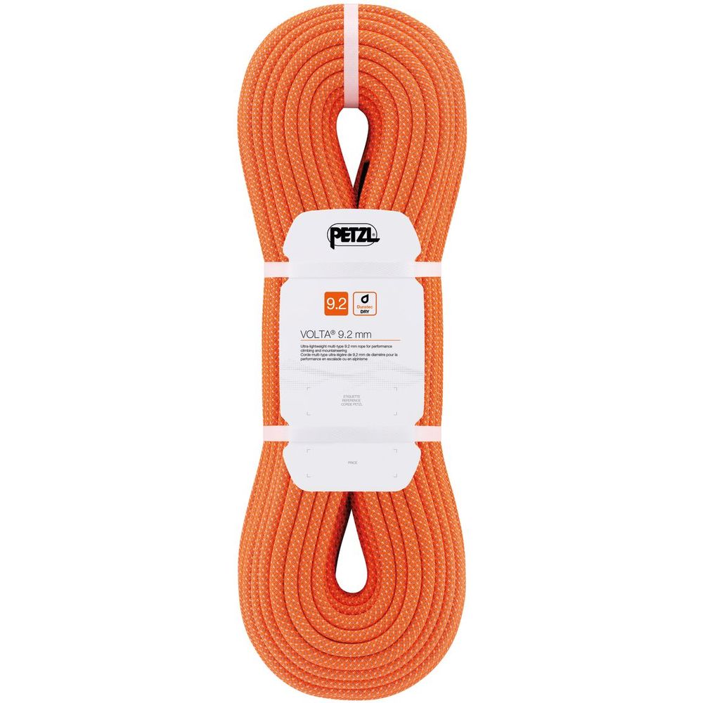 Petzl Volta 9,2 mm Kletterseil orange Produktbild 0