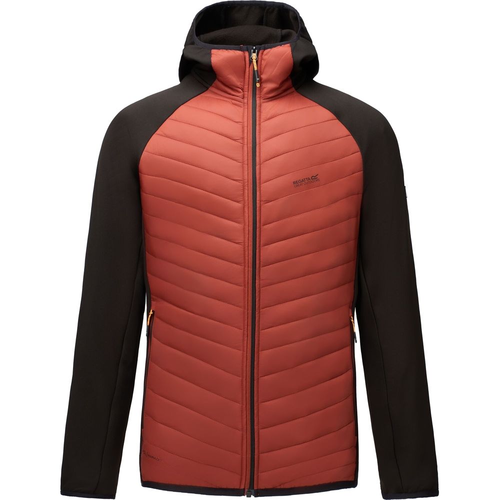 Regatta Andreson Herren Hybrid-Isolationsjacke burnthen-blk Produktbild 6