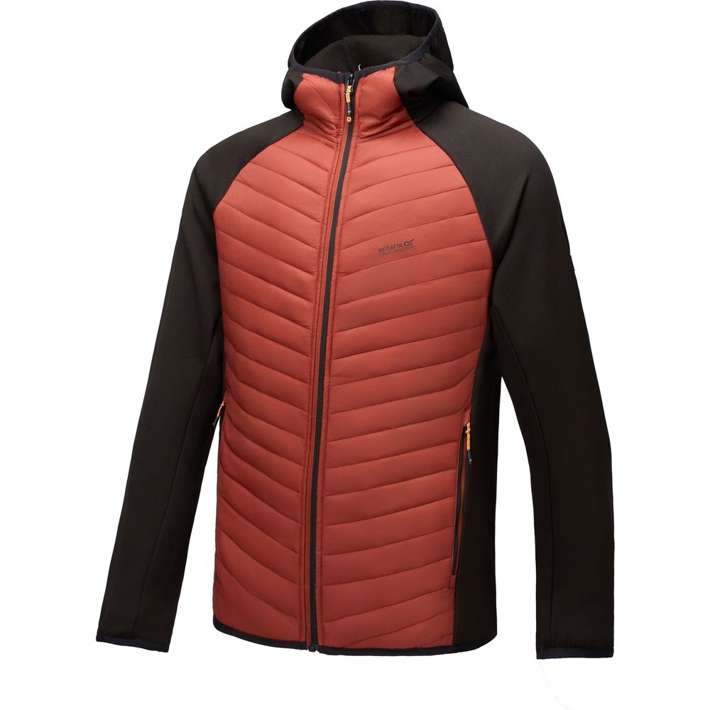 Regatta Andreson Herren Hybrid-Isolationsjacke burnthen-blk Produktbild 7