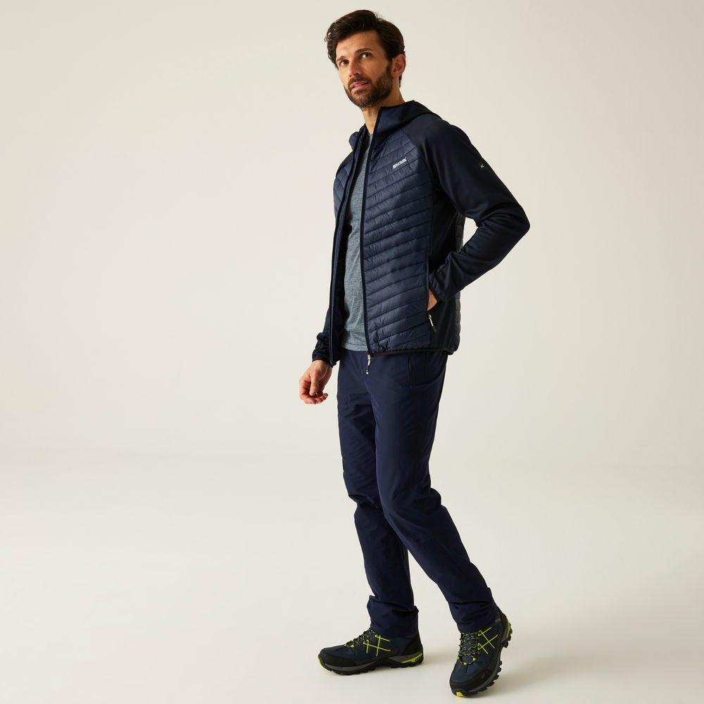 Regatta Andreson Hybrid Herren Isolationsjacke navy Produktbild 5