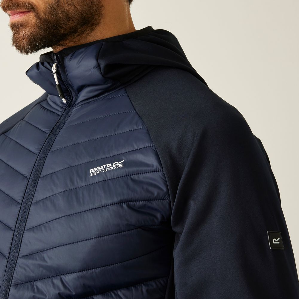 Regatta Andreson Hybrid Herren Isolationsjacke navy Produktbild 6