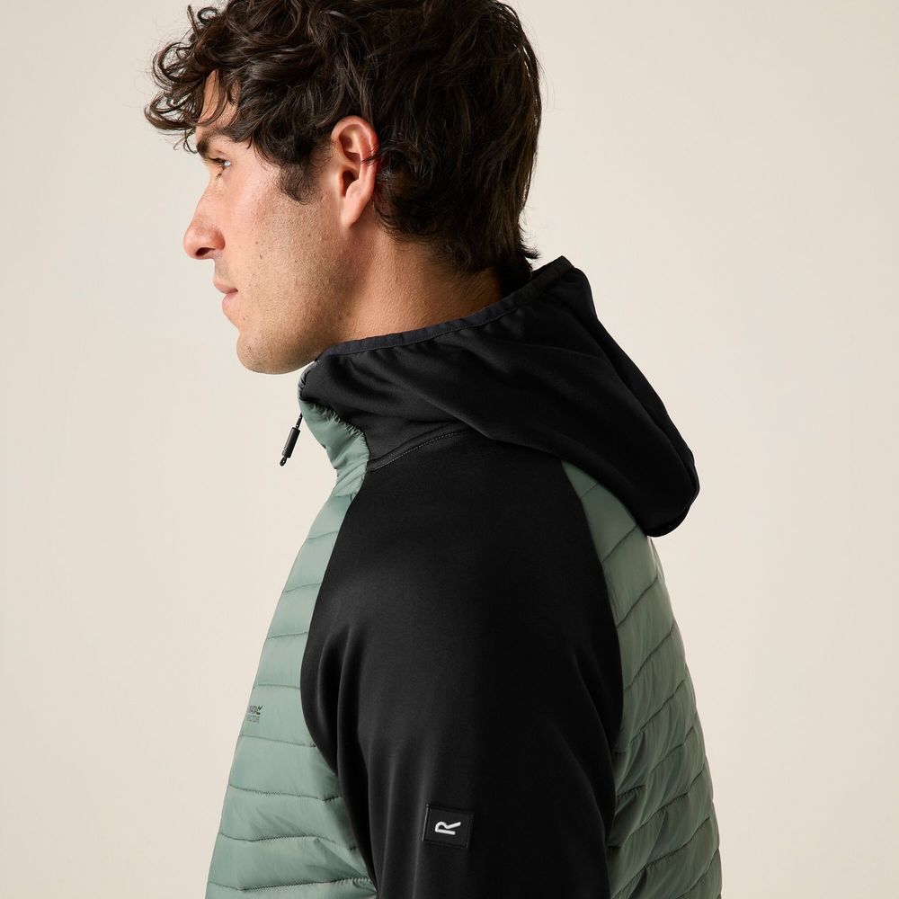 Regatta Andreson Hybrid Isolationsjacke Herren dkfrstgr-blk Produktbild 5