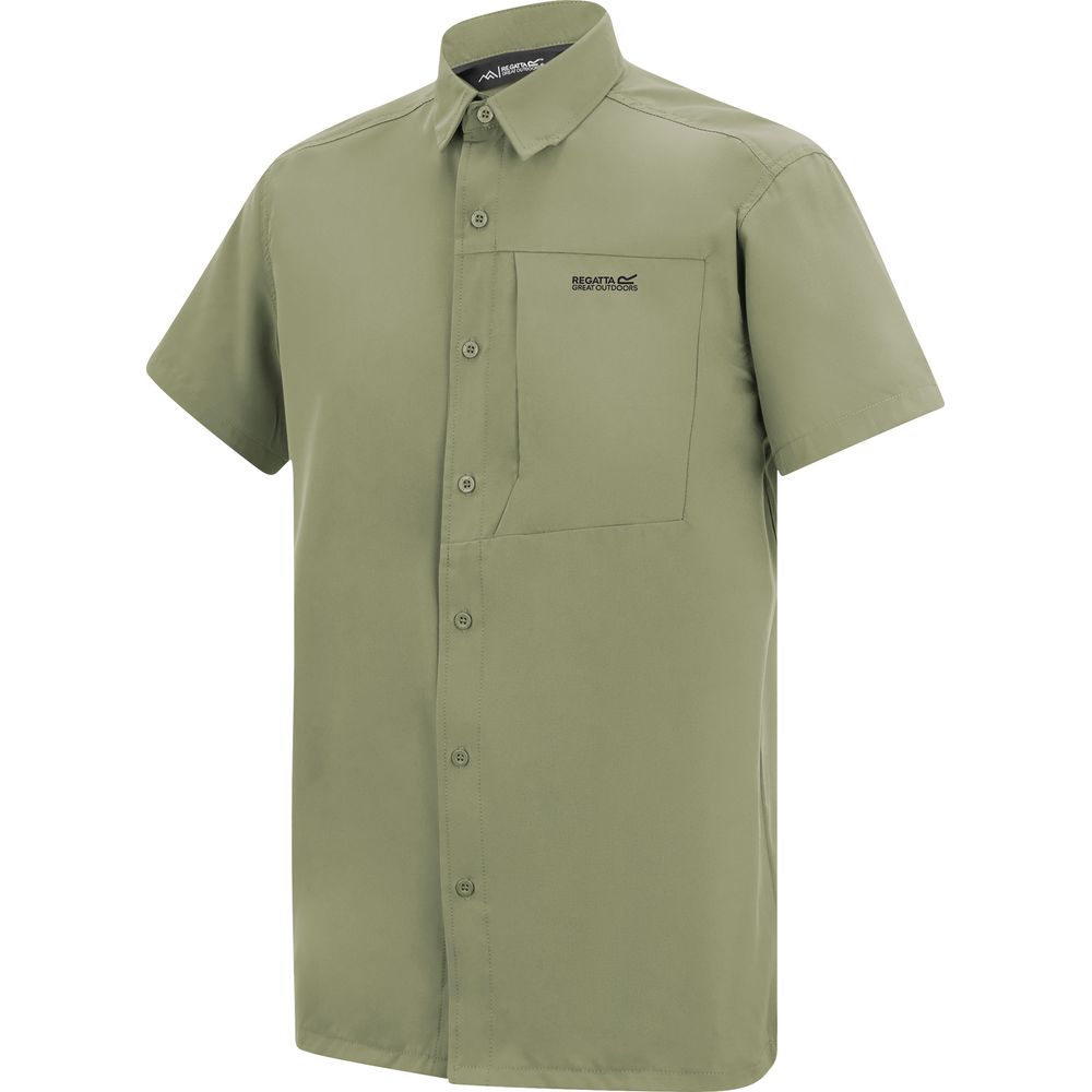 Regatta Anti Insect Travel Light Shirt Herren light-sage Produktbild 2