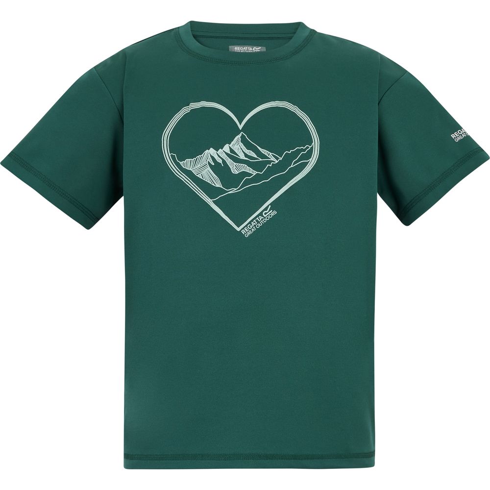 Regatta Aria Funktionsshirt Kinder mediterranea Produktbild 0