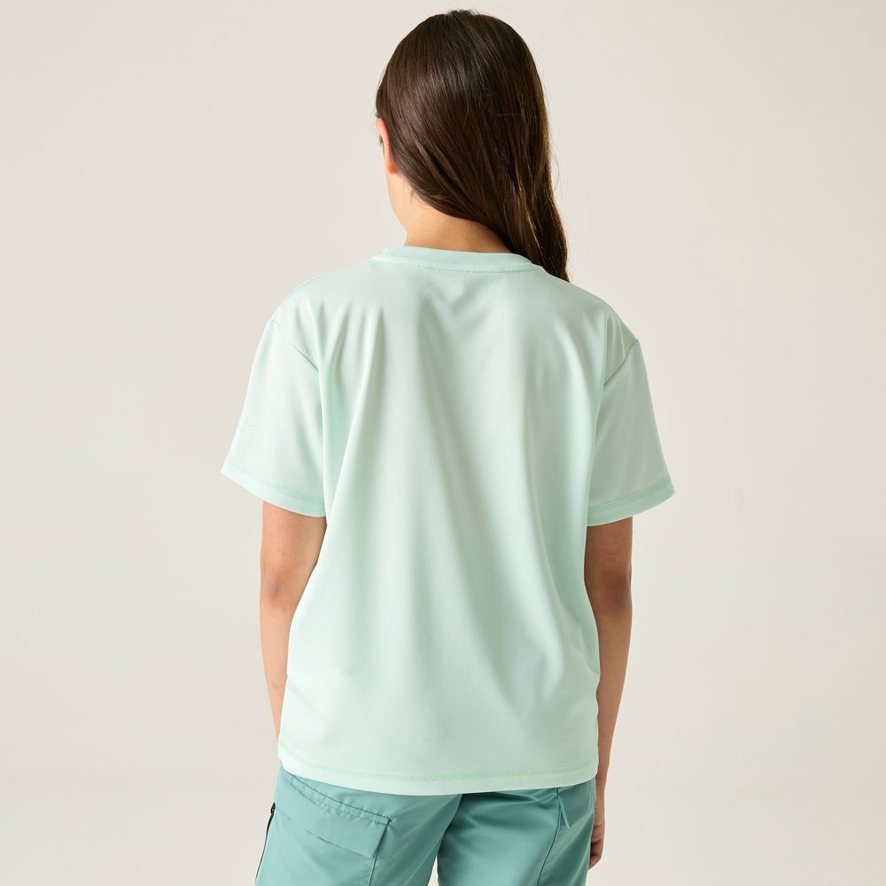Regatta Aria Funktionsshirt Kinder oceanmist Produktbild 4