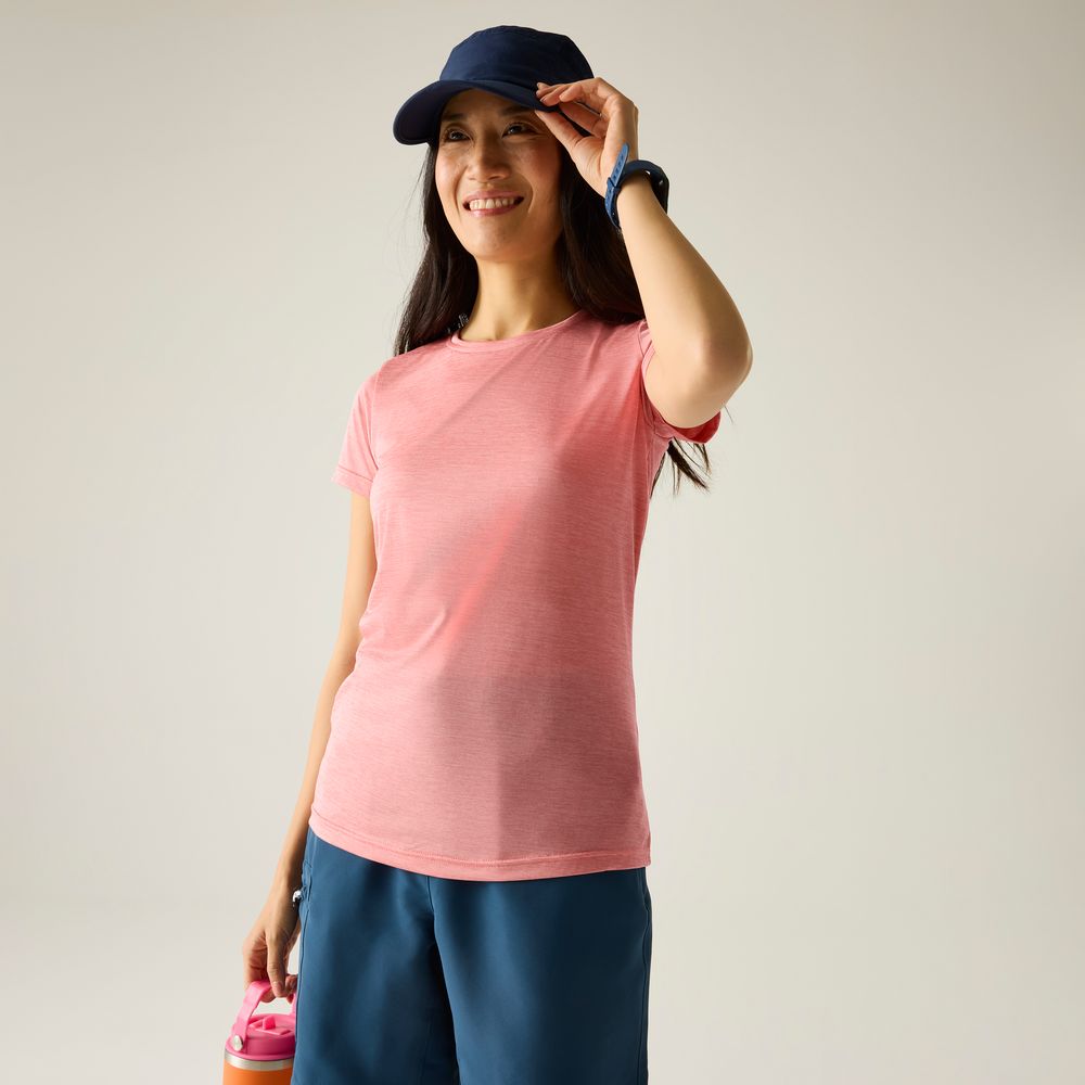 Regatta Fingal Edition T-Shirt Funktionsshirt Damen peach-pink Produktbild 3