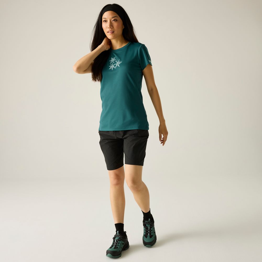 Regatta Fingal Funktionsshirt Damen mediterranea Produktbild 5