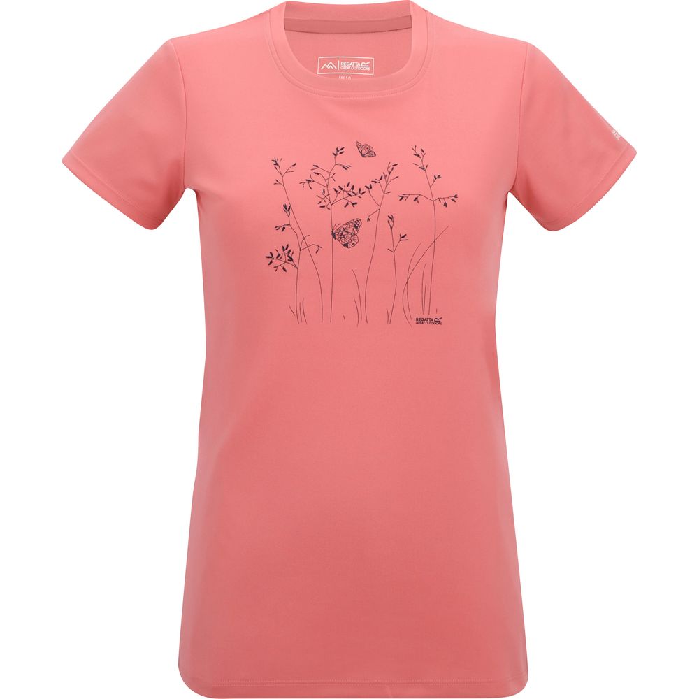 Regatta Fingal Funktionsshirt Damen peach-pink Produktbild 0