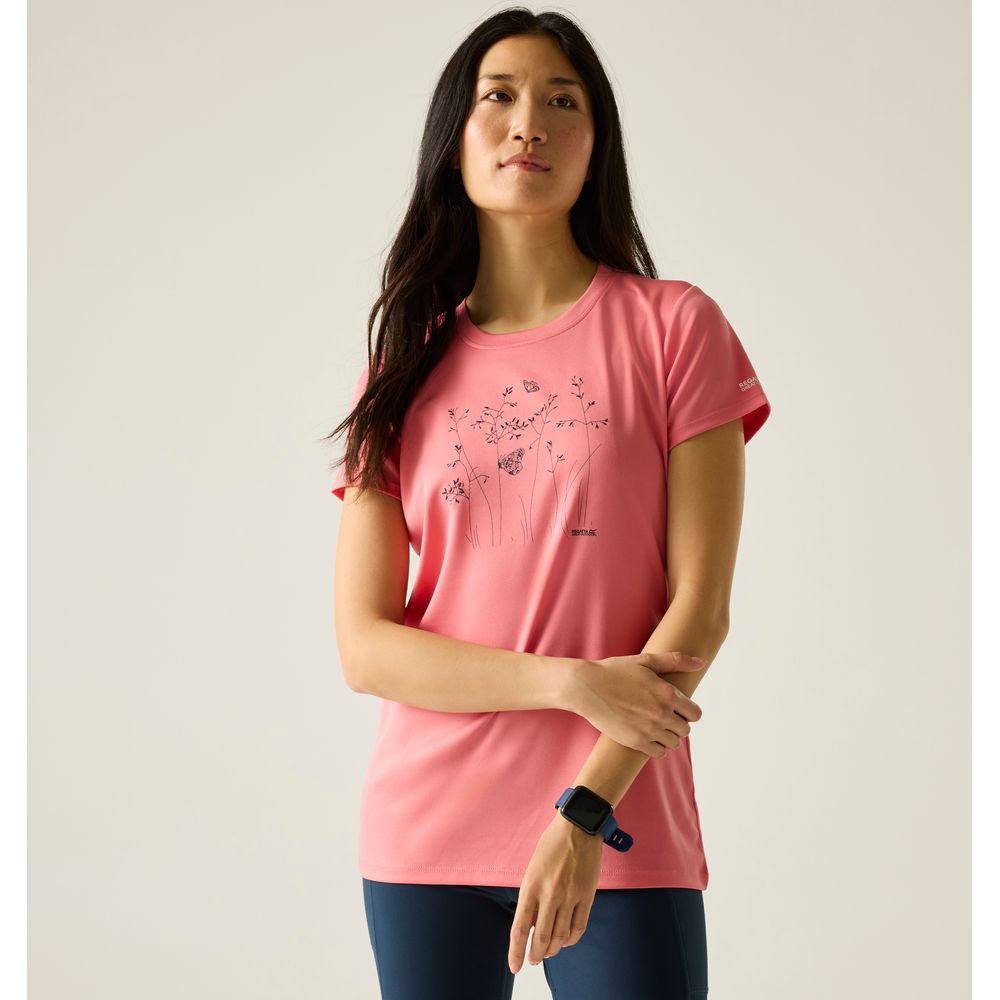 Regatta Fingal Funktionsshirt Damen peach-pink Produktbild 3