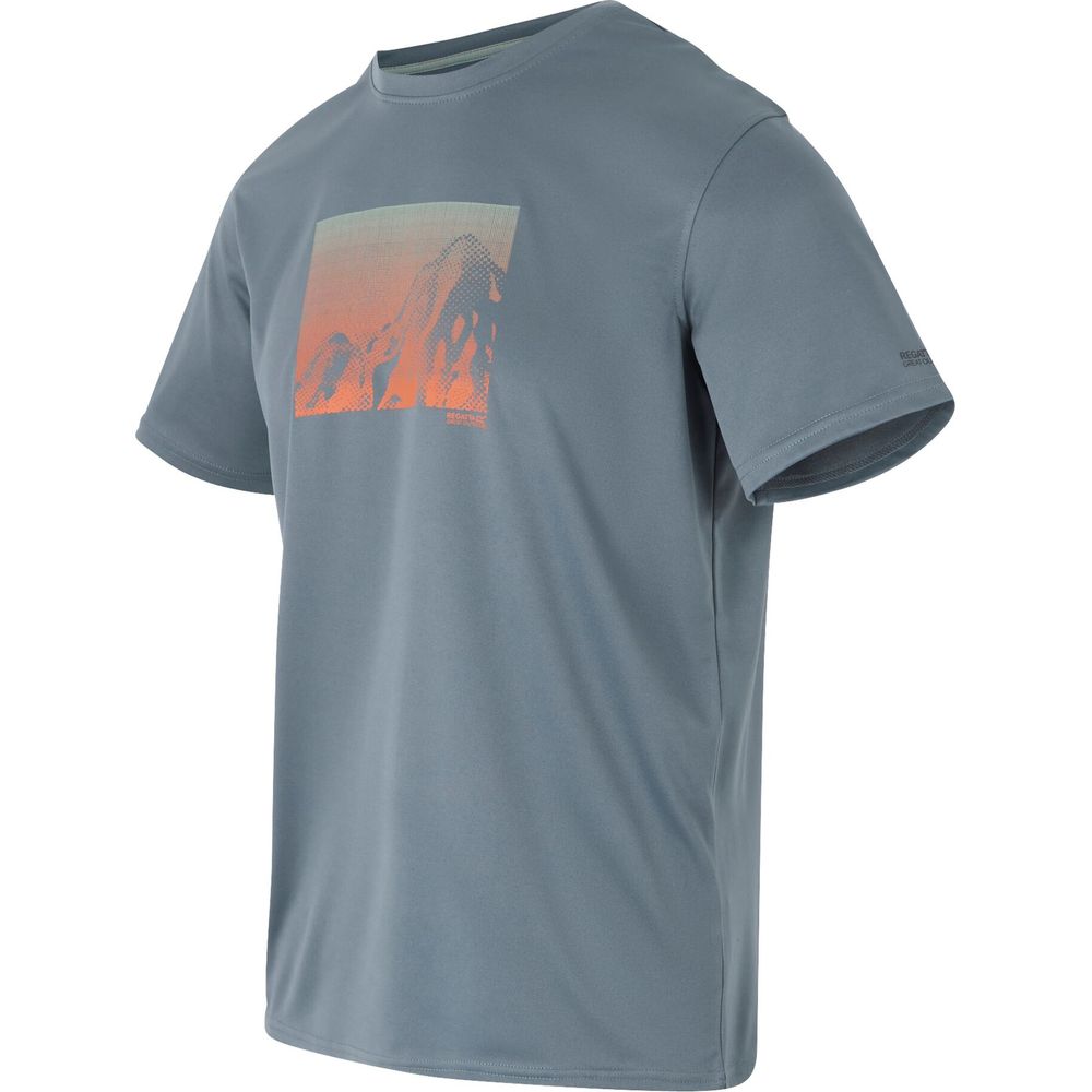 Regatta Fingal IX Herren T-Shirt stormy weather Produktbild 2