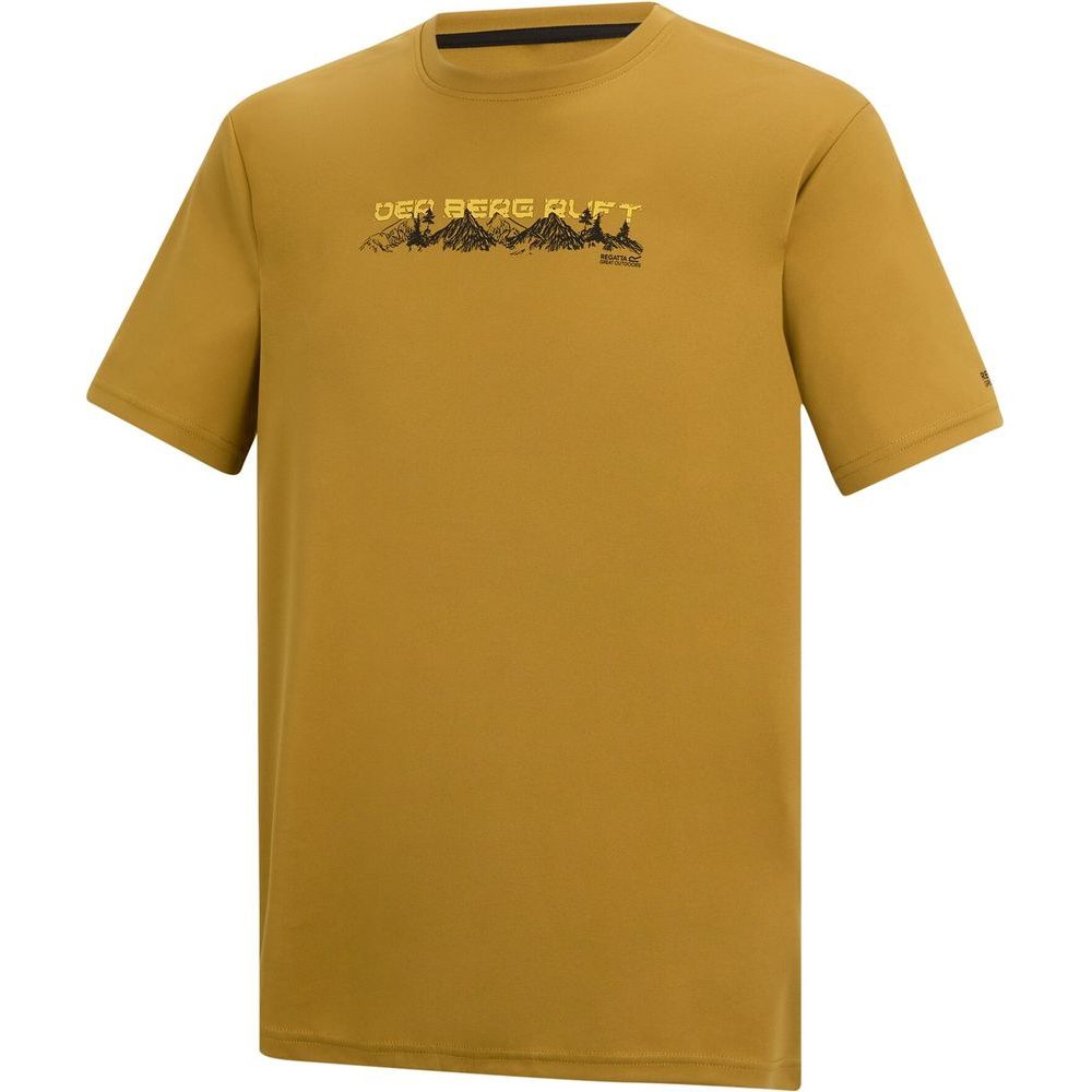 Regatta Fingal Slogan T-Shirt Herren wood-brown Produktbild 2