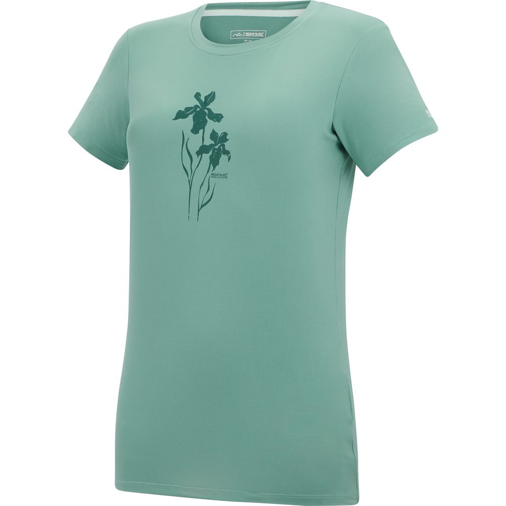 Regatta Fingal Stretch Funktionsshirt Damen ivy-moss Produktbild 2