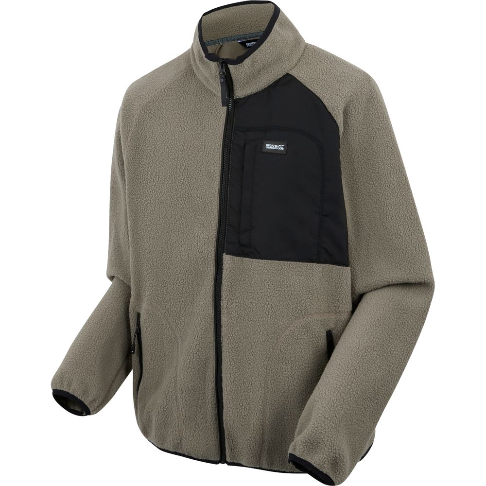 Regatta Frankieborg Herren Fleecejacke golden sand Produktbild 2