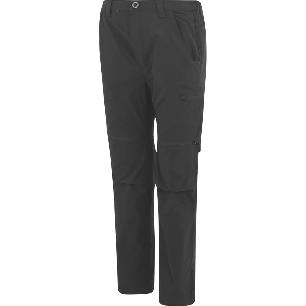 Regatta Highton Stretch Zip Off Walking Kinder Outdoorhose dark grey Produktbild 2