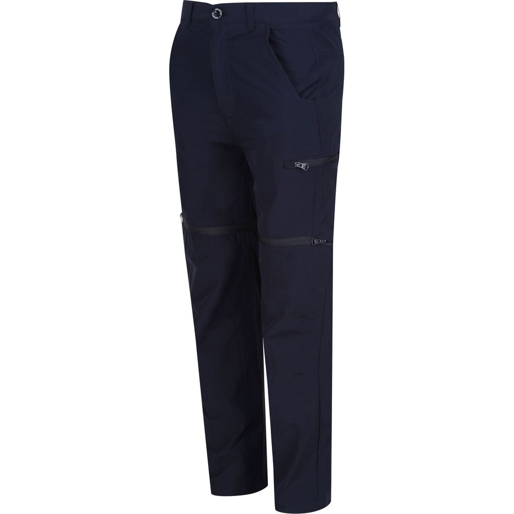 Regatta Highton Stretch Zip Off Walking Kinder Outdoorhose navy Produktbild 2