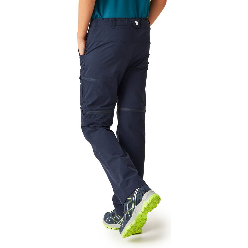 Regatta Highton Stretch Zip Off Walking Kinder Outdoorhose navy Produktbild 4